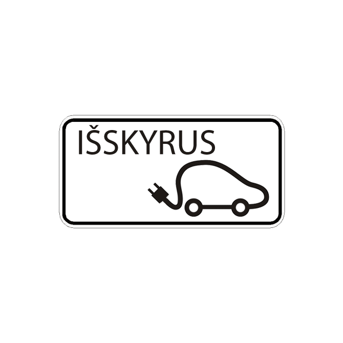 Išskyrus elektromobilius