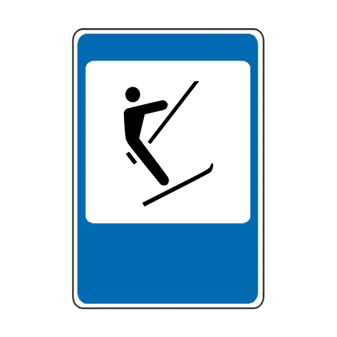 Подъемник для лыжников